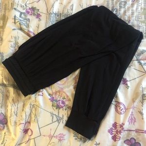 Black Derek Heart Pants